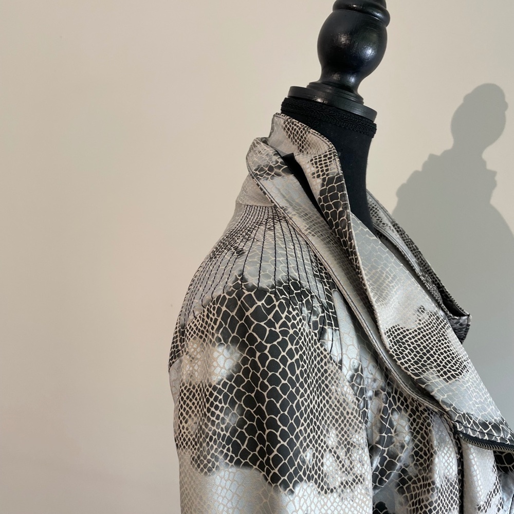 Python Snake Print Jacket Blazer - Picture 9 of 15